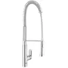 Image de GROHE K7 Mitigeur monocommande évier, bec mobile professionnel 2 jets, chromé 32950000