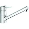 Image de GROHE Concetto Mitigeur monocommandé pour évier, saillie 239mm, bec plat, orientable, 32659001