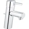 Image de Grohe Waschtisch-Hebelmischer Concetto mit Zugstangen-Ablaufgarnitur verchromt