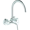 Image de Grohe Concetto Mitigeur d'évier mural chromé - 32667001