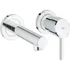 Image de Grohe Concetto Mitigeur lavabo 2 trous mural chromé - 19575001