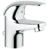 Image de Grohe   Mitigeur De Lavabo Chromé Euroeco   Cartouche Céramique 35mm   Montage Rapide   Bec Mousseur Pour Économie D'Eau