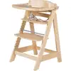 Image de Chaise haute pour escalier « Sit Up FUN » de roba, avec tablette amovible et barre de sécurité, évolutive, naturel