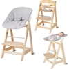Image de roba Born Up chaise haute pour escaliers, set 2en1, 'roba Style gris', chaise haute avec fonction chaise longue, dès la naissance