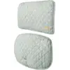 Image de Réducteur de siège roba, coussin d'assise pour chaise haute « roba style » vert givré, 2 pièces, coussin d'assise pour chaises hautes à montants