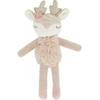 Image de Bieco Doudou chevreuil Ella avec hochet | Doudou bébé dès 0 mois Peluche bébé chevreuil renard Doudou bébé fille Maileg Doudou boîte à musique bébé fille