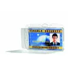 Image de Badge Rigide Durable Sans Pince Clip 54 X 85 Mm Pour 2 Cartes - Boîte De 10