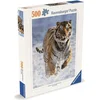 Image de Tigre dans la neige 500 pièces