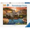 Image de Ravensburger Casse-tête Zebras à la buvette, 1000pcs.