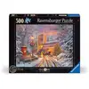 Image de Puzzle 500 pièces : Un Noël Éblouissant - Collection Lumineuse - Neuf