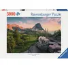 Image de Ravensburger Legpuzzel Bouclier d'alpage avec bébé, 3000pcs.