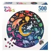 Image de Puzzle Ravensburger rond Rêves Circle of Colors 500 pièces - Neuf