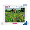Image de Puzzle de 500 pièces : Ferme en Suède pour des heures de détente - Neuf