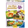 Image de Ravensburger Legpuzzel Petites familles d'animaux, 4in1
