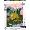 Image de Nathan Jeux Nathan - Puzzle 1000p - Lets go camping
