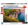 Image de Puzzle 1000 pièces Nathan Des racines et des ailes - Vue sur les falaises d'Étretat 70 x 50 cm Multicolore - Neuf