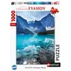 Image de Jeu de puzzle Nathan Massif des montagnes bleues 1000 pièces Multicolore - Neuf