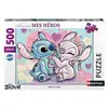Image de Puzzle en carton Nathan Disney Stitch & Angel 500 pièces Mes Héros Multicolore - Neuf