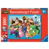 Image de Puzzle XXL 100 pièces Super Mario - Aventure avec Mario et ses amis - Neuf