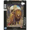 Image de Puzzle 500 pièces - Dompteuse de Lion avec Images Uniques - Neuf