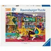 Image de Ravensburger Puzzle 500 pièces - Jazzy , 500 pièces, Art, 12 ans
