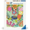 Image de Puzzle 500 pièces Jungle de Fleurs - Un Voyage Coloré - Neuf