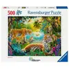 Image de Ravensburger Legpuzzel Tijgerfamilie in de Oase - 500st.
