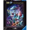 Image de Puzzle Ravensburger 500 elementów - Grzyby Ksi  ycowe  wiec ce w Ciemno ci