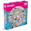 Image de Puzzle rond 500 p Un tourbillon de douceur / Hello Kitty - Neuf