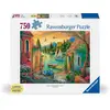 Image de Ravensburger Verlag GmbH Ravensburger Puzzle 12001516 - Le lac de Côme idyllique - 750 pièces Large Pieces, le plaisir du puzzle avec des pièces plus grandes pour Autres