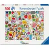 Image de Ravensburger - Puzzle de 500 pièces - Stickers Kawaii - Adultes et enfants à partir de 12 ans - Puzzle de qualité supérieure - 12001796