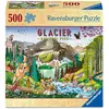 Image de Puzzle Ravensburger Glacier National Park - 500 pièces.