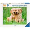 Image de Ravensburger - Puzzle de 500 pièces - Les frères Golden Retriever (Collection Bébés Animaux) - 12 ans et plus - 12001902