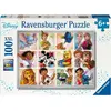 Image de Ravensburger Kinderpuzzle - 12004118 Disney Multicharacter - Puzzle pour enfants à partir de 6 ans, avec 100 pièces en forme XXL 12004118