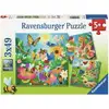 Image de Puzzle Éducatif 3x49 Pièces - Exploration des Insectes - Neuf