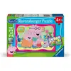 Image de Puzzle enfant Ravensburger Peppa Pig New Adventures 2 x 24 pièces Multicolore - Neuf