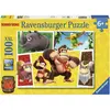 Image de Puzzle pour enfants Ravensburger XXL « Nintendo Super Mario : Les singes se déchaînent ! » - 100 pièces - 12004346