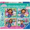 Image de Gabby´s Dollhouse Puzzle 4 In A Box - Neuf