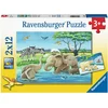 Image de Ravensburger Puzzle Jeunes animaux du monde entier, 2x12 pcs.