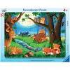 Image de Puzzle éducatif pour enfants : Les petits animaux s'endorment - 30-48 pièces - Neuf