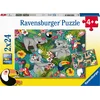 Image de RAVENSBURGER Koalas et paresseux puzzle 2x24 pièces
