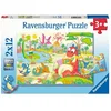 Image de Ravensburger Lievelingsdino's Puzzel, 2x12st.