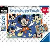 Image de Puzzle Mickey Mouse 2 X 24 Pz - Neuf