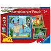 Image de Puzzle Ravensburger 3x49 Pokémon 05586