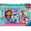 Image de Ravensburger Puzzles 3x49 p - L'heure de jouer avec Gabby / Gabby's dollhouse - Neuf