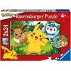 Image de Ravensburger Puzzle - Pikachu et ses amis, 2x24pcs.