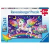 Image de Coffret de Puzzles Licorne et Pégase - 2 Puzzles de 24 Pièces pour Enfants - Neuf