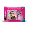 Image de Coffret de Puzzles Barbie 3x49 Pièces - Amusez-vous avec vos Héros Préférés - Neuf