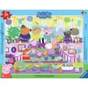 Image de Ravensburger Kinderpuzzle 05699 - Fête de famille avec Peppa et ses amis - 39 pièces Puzzle cadre Peppa Pig pour enfants à partir de 4 ans