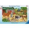Image de 15 pièces Ravensburger Kinder Puzzle cadre La vie heureuse à la ferme 06035